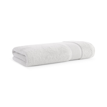 Monarch Brands Aegean Recycled Bath Sheet, 35in x 70in - Light Gray P-BS-RO-3570-LG